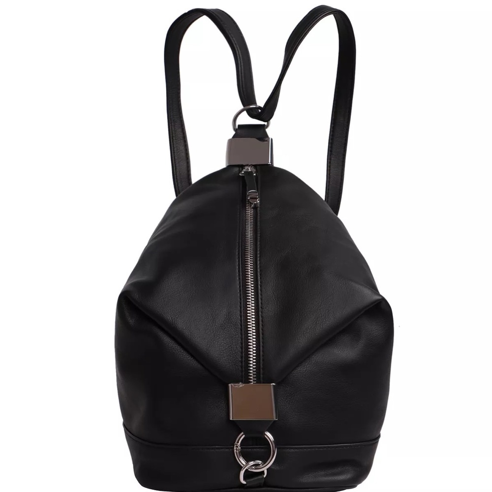 Alfani Black Versatile Sling Style Backpack EUC!